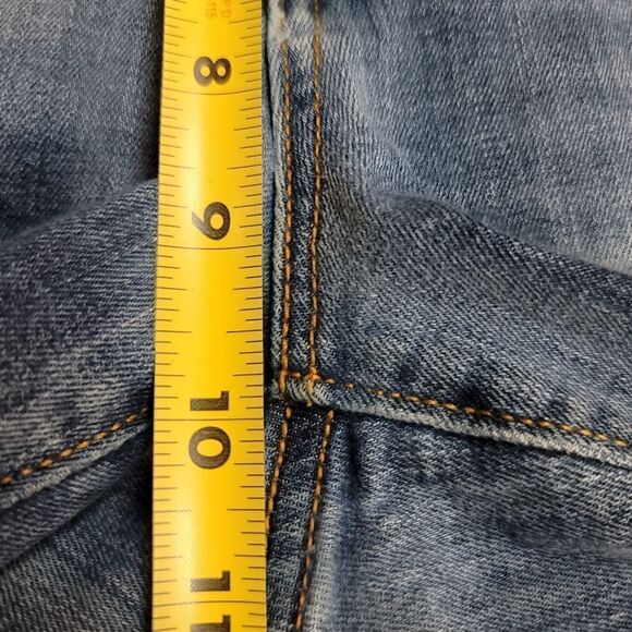 BadSeed Vintage custom reverse tie dye woman's shorts- size 8 - Picture 4 of 7